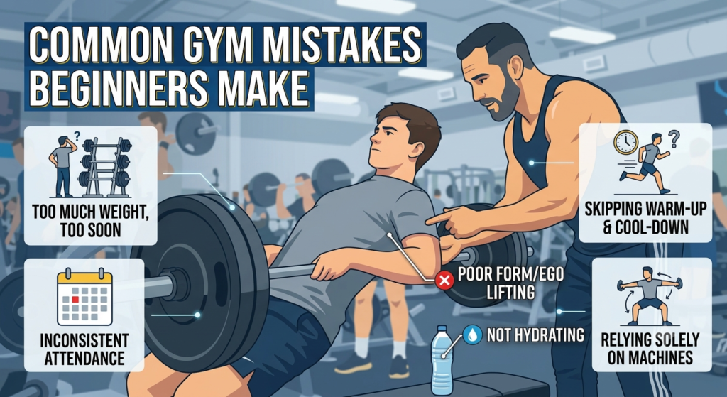 Common Gym Mistakes Beginners Make